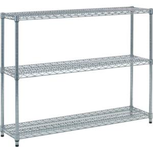 トラスコ中山 TRUSCO ステンレス製メッシュラック H923XW1205XD305 3段 TSM-3433 メーカー直送 代引不可