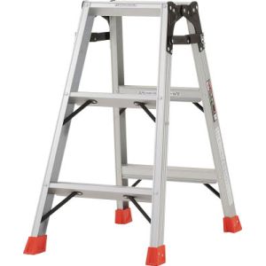 トラスコ TRUSCO トラスコ はしご兼用脚立 アルミ合金製脚カバー付 高さ0.81m 1台 TPRK-090 メーカー直送 代引不可 北海道・沖縄・離島不可
