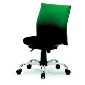 トラスコ TRUSCO トラスコ ローバックオフィスチェアー 肘無 緑 1脚 TOFC203B GN メーカー直送 代引不可 北海道・沖縄・離島不可