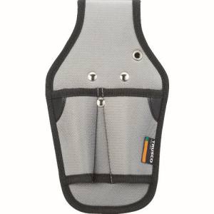 トラスコ TRUSCO トラスコ ペンチケース 二丁差し グレー TC-82GY