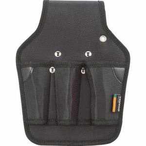 トラスコ TRUSCO トラスコ ペンチケース 三丁差し ブラック TC-83BK