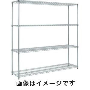 トラスコ TRUSCO トラスコ TSM-6234 ステンレス製メッシュラック H1838XW605XD305 4段 TRUSCO メーカー直送 代引不可 北海道 沖縄 離島不可