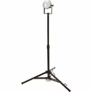 トラスコ中山 TRUSCO LED投光器 DELKURO 三脚タイプ 1灯 20W 10m アース付 2芯3芯両用タイプ RTLE-210EP-SK メーカー直送 代引不可