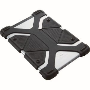 トラスコ TRUSCO トラスコ 3WAY シリコンタブレットケース TTBC-BK