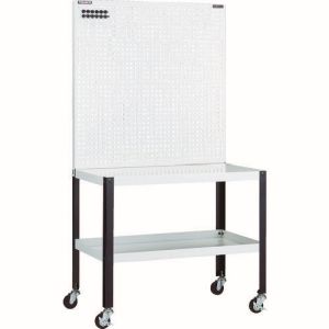 トラスコ TRUSCO トラスコ ライトパンチングパネル パネリーナ W900 テーブル付 キャスター付 TUR-33C メーカー直送 代引不可