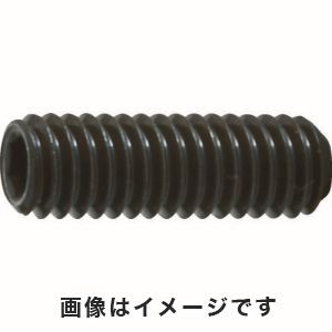 トラスコ中山 TRUSCO 六角穴付き止めネジ 平先 スチール M4×8 80本入 B63-0408