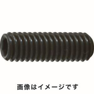 トラスコ中山 TRUSCO 六角穴付き止めネジ 平先 スチール M4×10 80本入 B63-0410