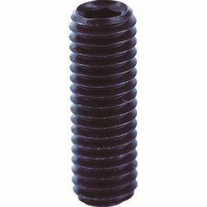 トラスコ中山 TRUSCO 六角穴付き止めネジ 平先 スチール M5×15 40本入 B63-0515