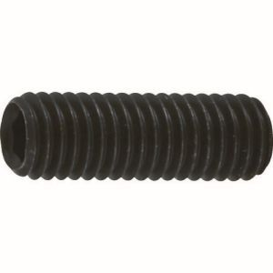 トラスコ中山 TRUSCO 六角穴付き止めネジ 平先 スチール M6×16 60本入 B63-0616