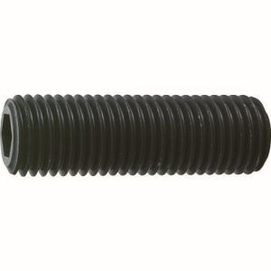 トラスコ中山 TRUSCO 六角穴付き止めネジ 平先 スチール M20×20 4本入 B63-2020