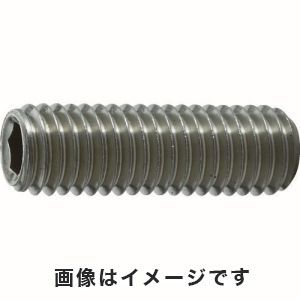 トラスコ中山 TRUSCO 六角穴付止めネジ 平先 ステンレス M8×10 35本入 B77-0810