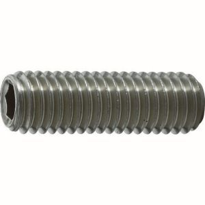 トラスコ中山 TRUSCO 六角穴付止めネジ 平先 ステンレス M8×25 10本入 B77-0825