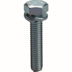 トラスコ TRUSCO トラスコ ばね座金組込六角ボルト M10×25 7本入 Y103-1025