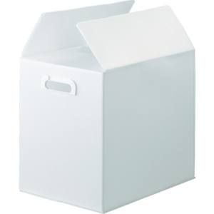 トラスコ中山 TRUSCO ダンボールプラスチックケース 5枚セット B4サイズ 取っ手穴あき 半透明 TDP-B4-5-TM メーカー直送 代引不可 北海道・離島・沖縄不可