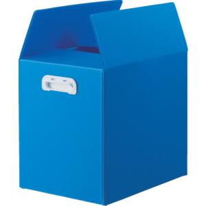 トラスコ TRUSCO トラスコ TDP-B4D-5B ダンボールプラスチックケース 5枚セット B4サイズ 取っ手穴なし ブルー　 TRUSCO