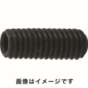 トラスコ中山 TRUSCO 六角穴付き止めネジ 平先 スチール M3×12 80本入 B63-0312