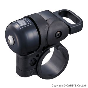 キャットアイ CATEYE キャットアイ 真鍮ベル NIDO OH-1500 25.4/22.2mm ブラック 555-0190