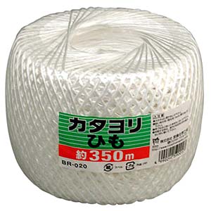 宮島化学工業 宮島化学工業 カタヨリひも 白 350m BR020
