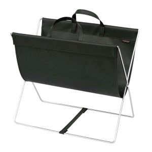 サキ サキ セルフワゴン レザー調PVC ブラック R-357