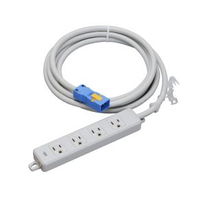 明工社 MKS 明工社 MR7704NT3 横形 OA用 接地タップ 4コ口 ランプ マグネット付 VCT 3m ハーネスプラグ付 MKS