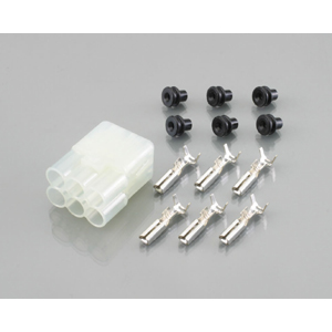 キタコ KITACO キタコ 0900-755-02027 コネクターSET HM防水タイプ HM防水 6極 メス 1SET KITACO