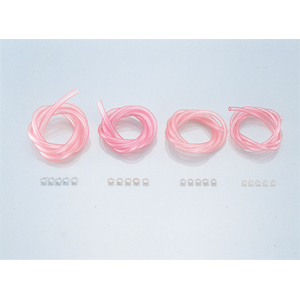 キタコ KITACO キタコ 991-0411000 スーパーフュエルホースSET ピンク 内径φ4×1m KITACO