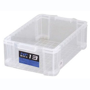 JEJアステージ JEJアステージ ＃13 NFボックス クリア 287×435×145mm メーカー直送 代引不可 北海道沖縄離島不可