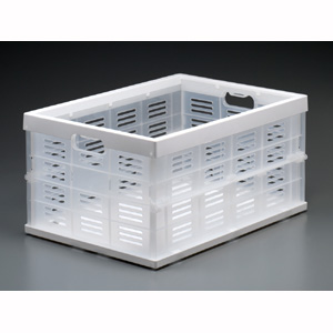 JEJアステージ JEJアステージ NM-35 折りたたみ式コンテナスモーク 白 350×490×252mm