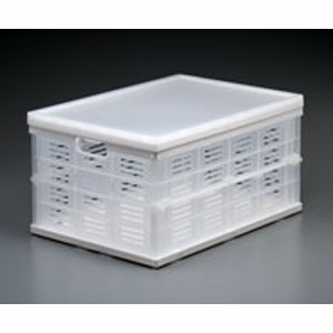  JEJアステージ JEJアステージ NM-35 折りたたみコンテナフタスモーク 白