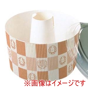 天満紙器 天満紙器 シフォンカップ 25枚入 白 エンブレム格子柄 SC841