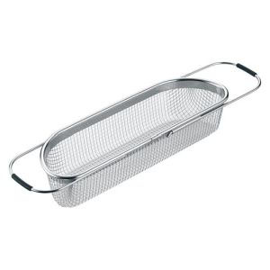 金伊工業 金伊工業 18-8 シェイプライン シンクエンドバスケット スリム SH-025