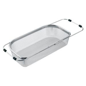 金伊工業 金伊工業 18-8 シェイプライン スライド式 メッシュ シンクエンドバスケット 大 SH-024