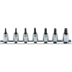 コーケン Ko-ken コーケン RS20257IPR 1/4 6.35mm SQ. イジリ止めトルクスプラスビットソケットレールセット 全長28mm 7ヶ組