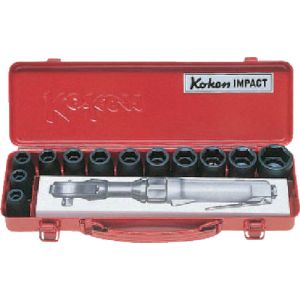 コーケン Ko-ken コーケン 14242M 1/2 12.7mm SQ. インパクトソケットセット 12ヶ組