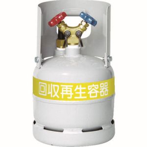 アサダ Asada アサダ TF090 フロン回収ボンベ フロートセンサー付 6L 無記名 メーカー直送 代引不可 沖縄 離島不可
