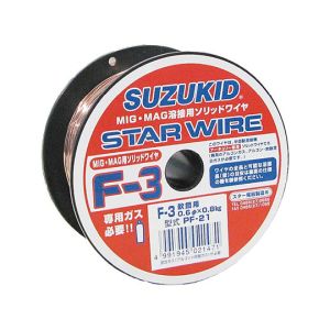 スター電器製造 スズキッド SUZUKID SUZUKID PF-21 ソリッド軟鋼0.6φ×0.8kg スター電器 スズキッド