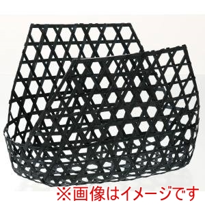 萬洋 MANYO 萬洋 18-542 六ッ目包みかご 黒