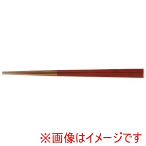 萬洋 MANYO 萬洋 26-293A スス竹一文字箸 朱