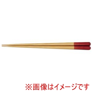 萬洋 MANYO 萬洋 26-214M がんこ箸赤 中 21cm