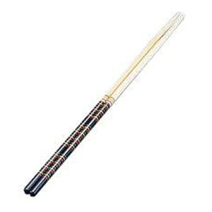 松尾物産 松尾物産 竹製 歌舞伎菜箸 黒 36cm