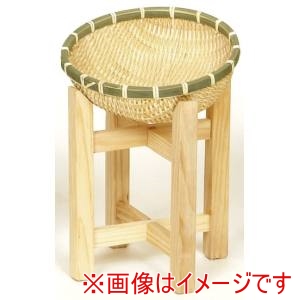 萬洋 MANYO 萬洋 15-713M 木製飾り台ミニかご付 中