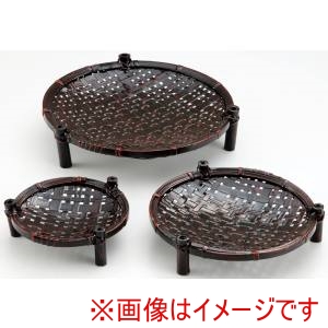 萬洋 MANYO 萬洋 21-290B 溜塗り山路足付 6寸