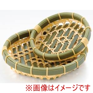 萬洋 MANYO 萬洋 91-181S 樹脂六ツ目丸篭 浅 小 18.5×5