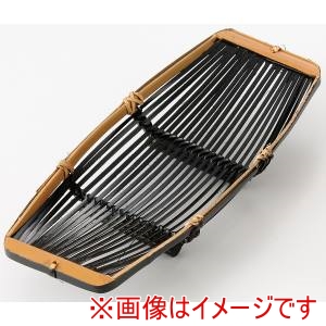 萬洋 MANYO 萬洋 25-415A 竹ひご おしぼり入 黒