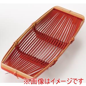 萬洋 MANYO 萬洋 25-415B 竹ひご おしぼり入 朱