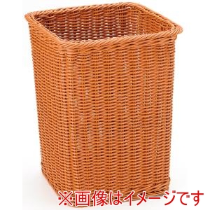 萬洋 MANYO 萬洋 91-407L 樹脂マルチバスケット角 大 ブラウン