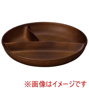萬洋 MANYO 萬洋 91-602B 木目樹脂ワンプレート L ブラウン