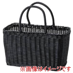 萬洋 MANYO 萬洋 91-194 樹脂湯かご 角 黒