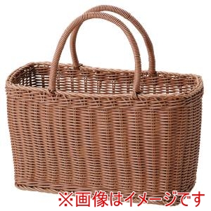 萬洋 MANYO 萬洋 91-195 樹脂湯かご 角 茶