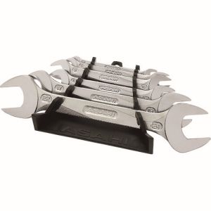 旭金属工業 アサヒ ASH SLAS62 REVOWAVE 6本組両口スパナセット 機工